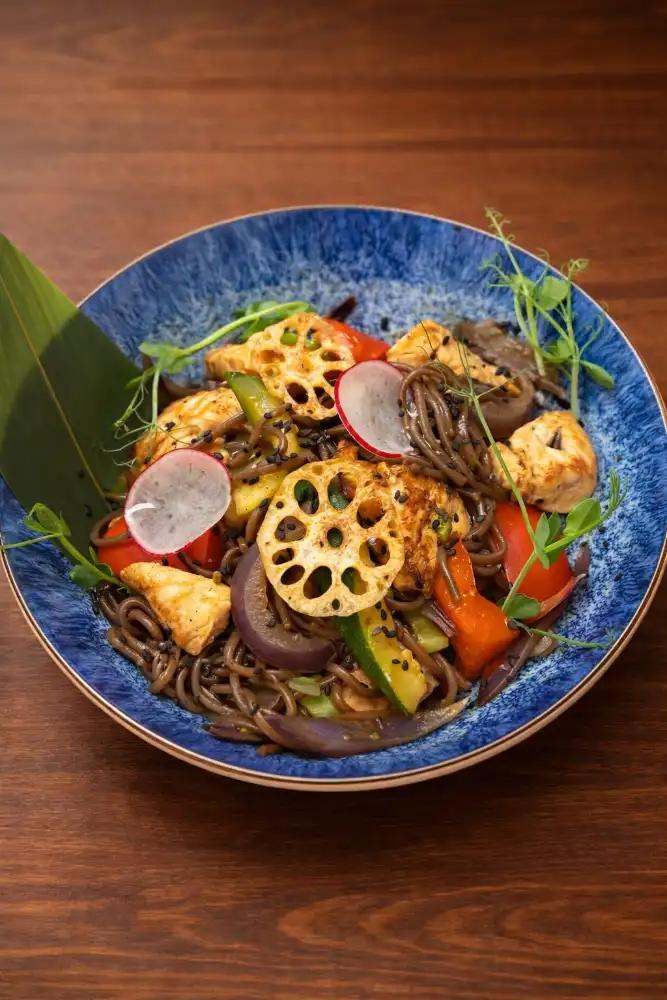 Soba z kurczakiem