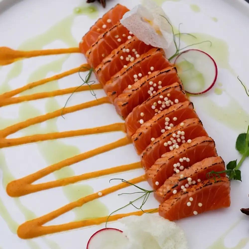Tataki łosoś