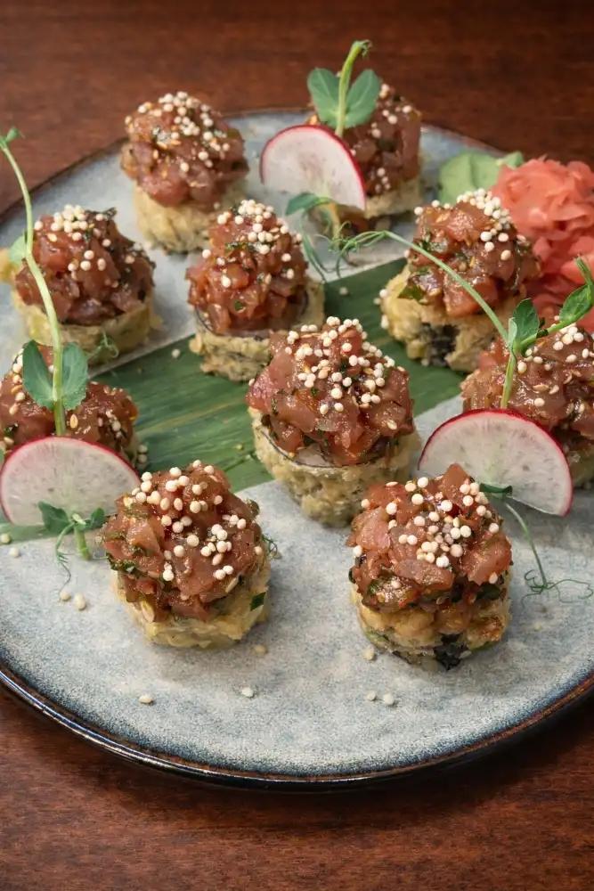 Uramaki Hoso ten&Spicy maguro