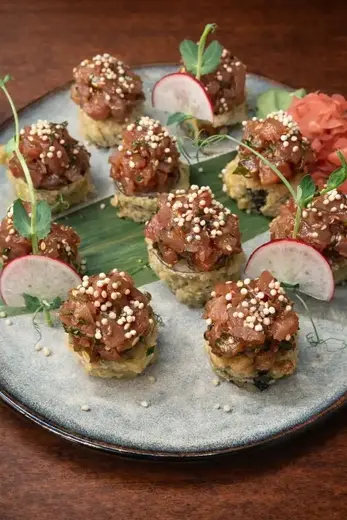 Uramaki Hoso ten&Spicy maguro