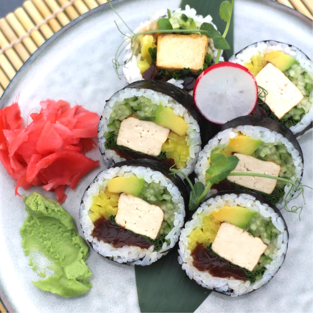 Tofu tataki futomaki